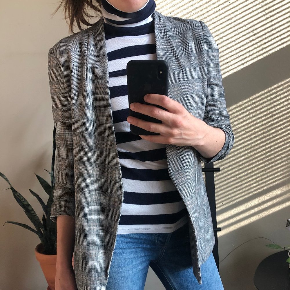 Gap Bowery Striped Turtleneck Shirt